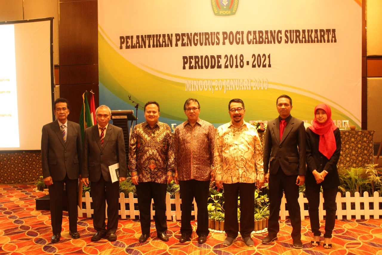 Pelantikan POGI Cabang Surakarta, 20 Januari 2019