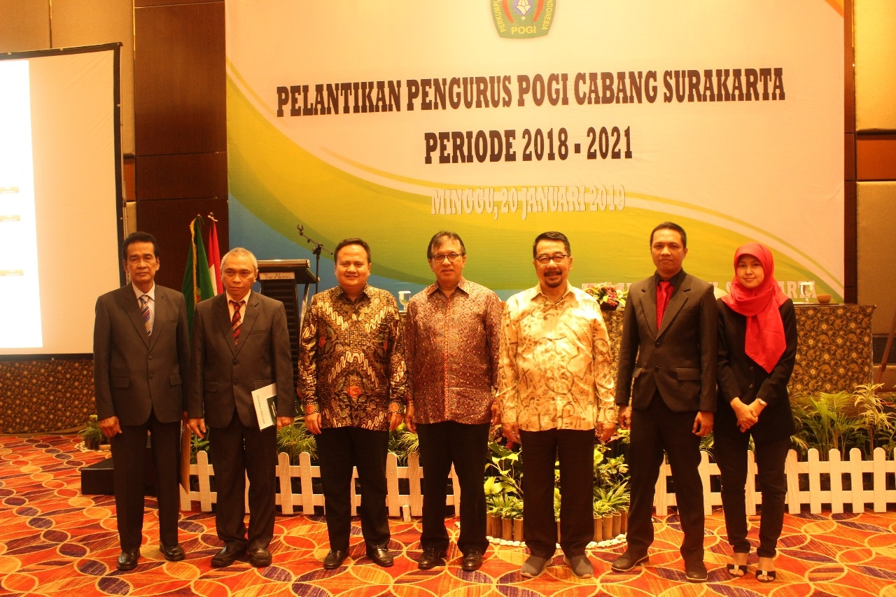 Pelantikan POGI Cabang Surakarta, 20 Januari 2019