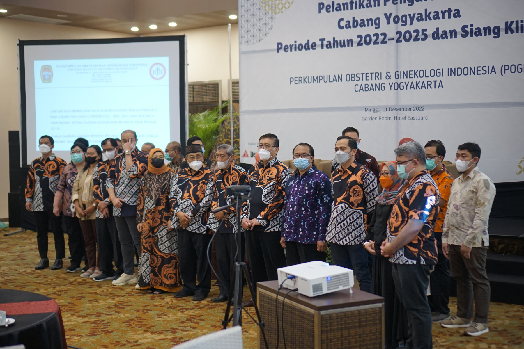 Pelantikan POGI Cabang Yogyakarta