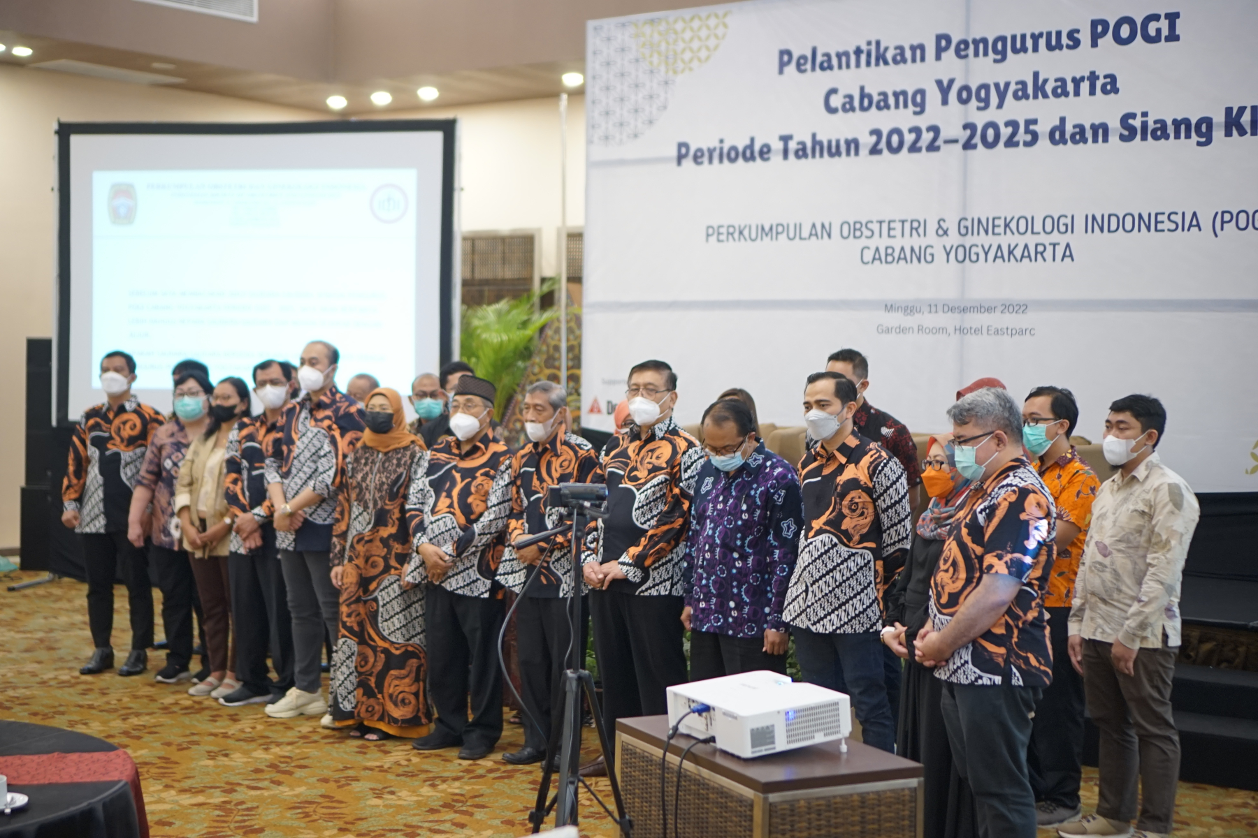 Pelantikan POGI Cabang Yogyakarta