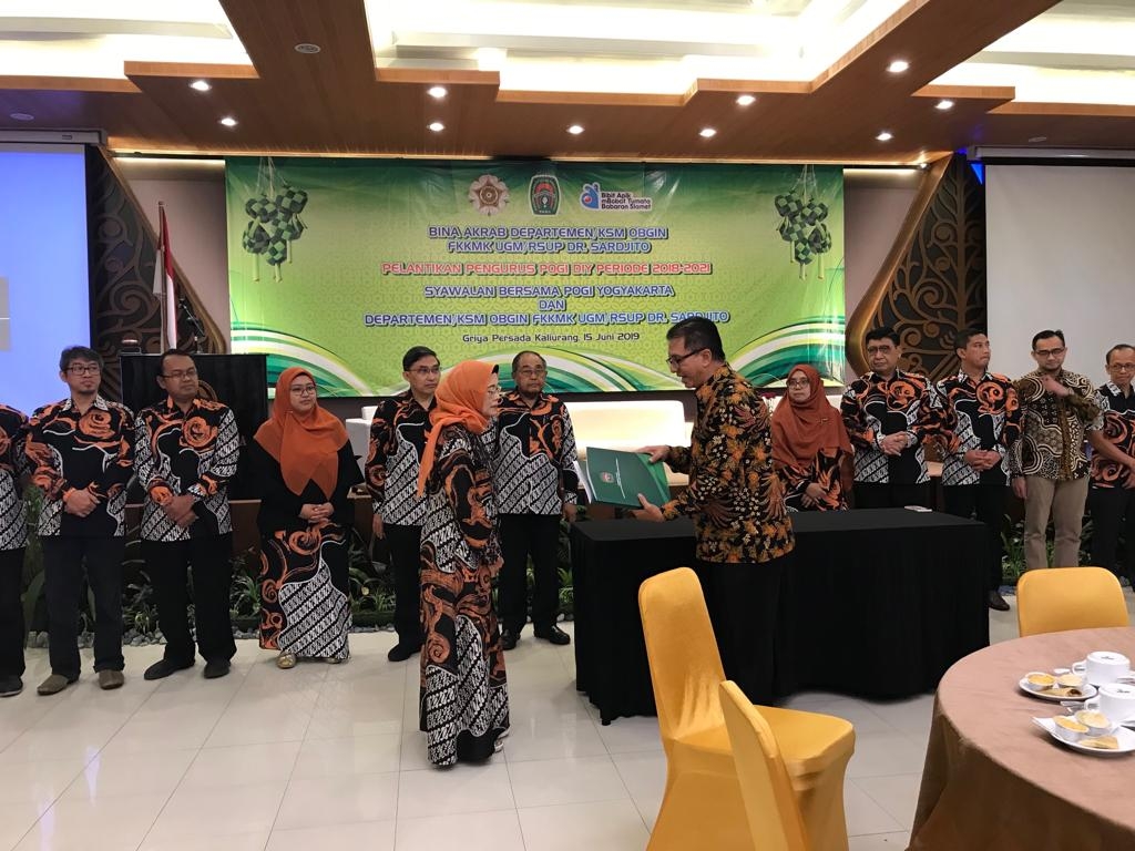 Pelantikan POGI Cabang Yogyakarta