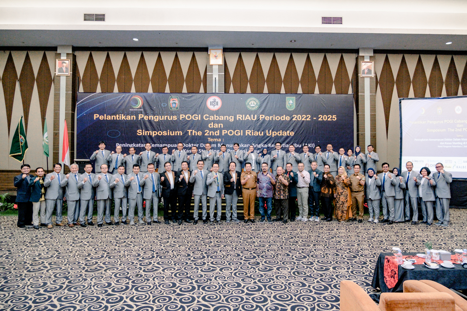 Pelantikan POGI Cabang Riau