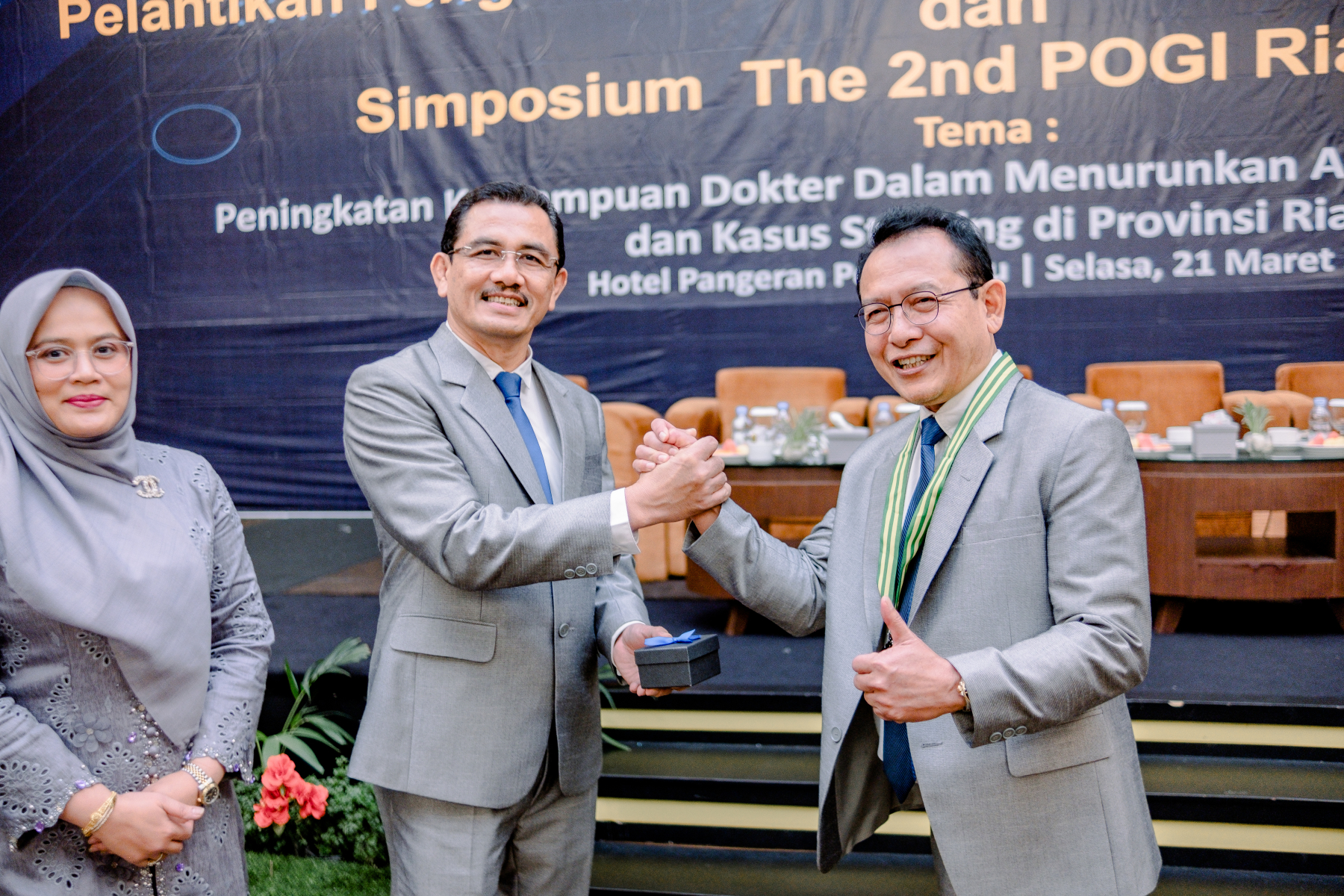 Pelantikan POGI Cabang Riau