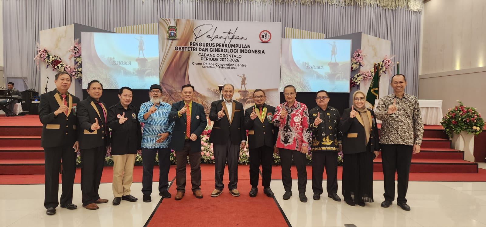 Pelantikan POGI Gorontalo