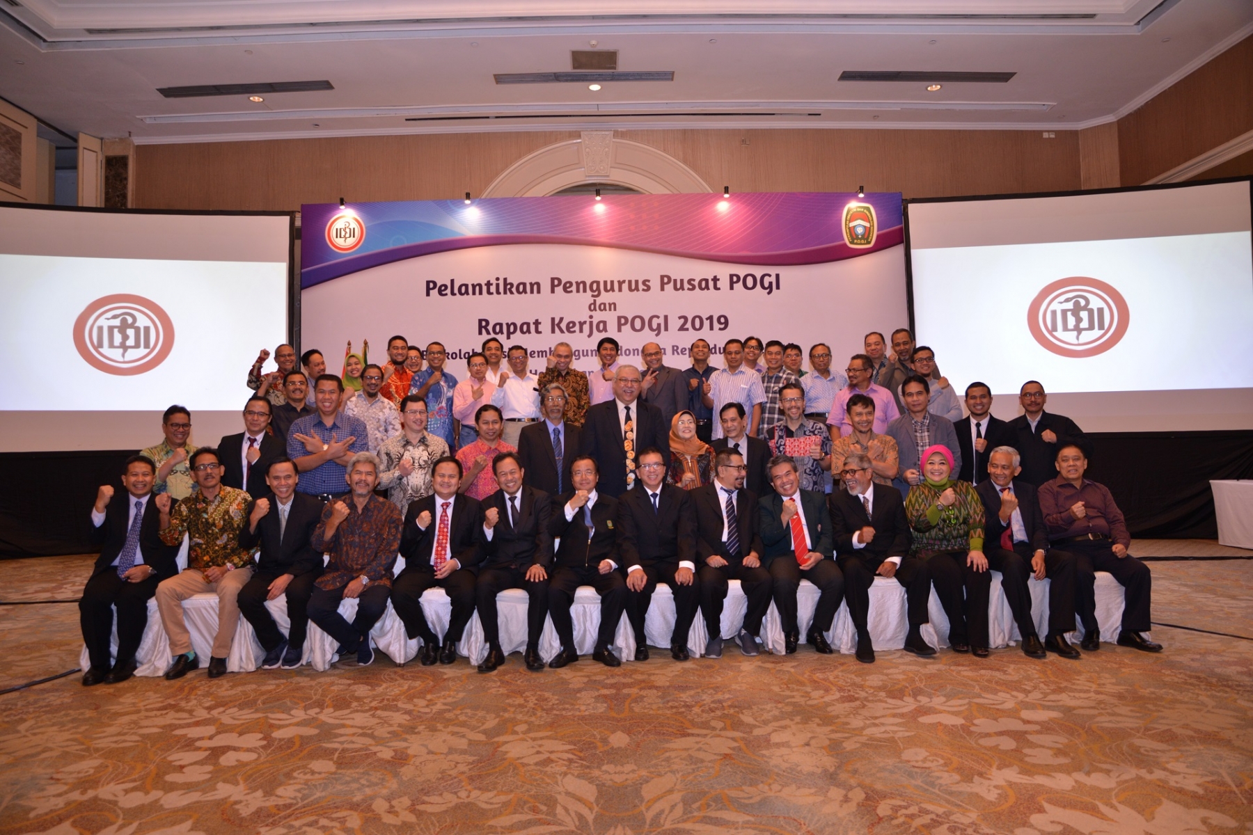 RAKER POGI dan Pelantikan PP POGI Periode 2018-2021