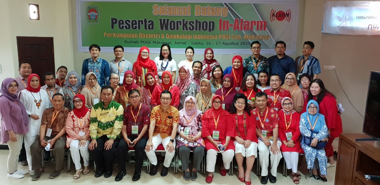 Workshop In-Alarm POGI Cabang Makassar 16-17 Agustus 2019