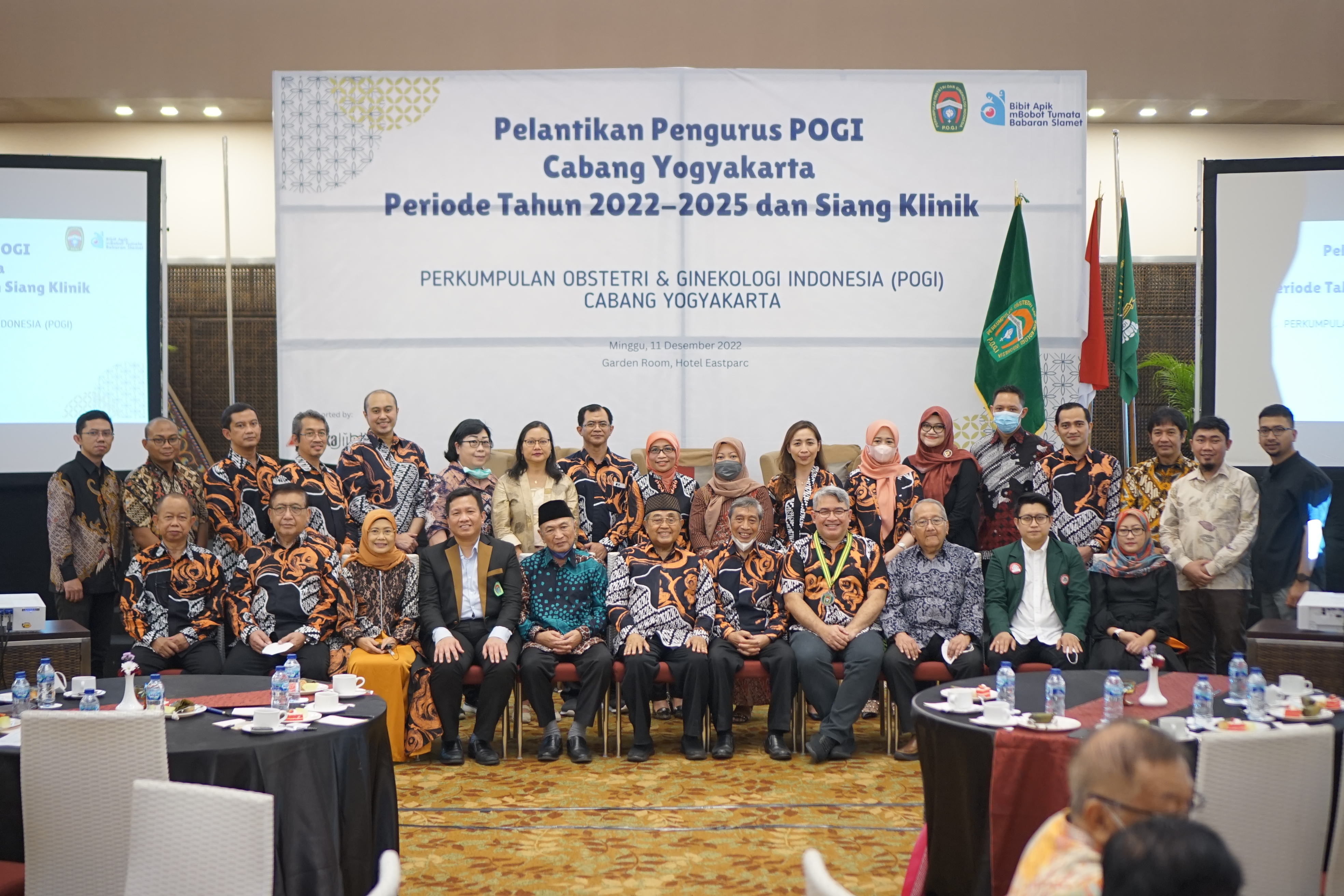 Pelantikan POGI Cabang Yogyakarta Periode 2022 -2025