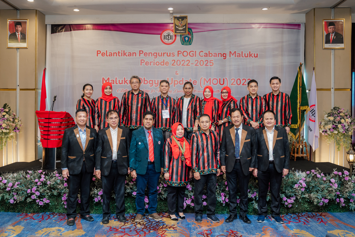 Pelantikan POGI Cabang Maluku Periode 2022 - 2025