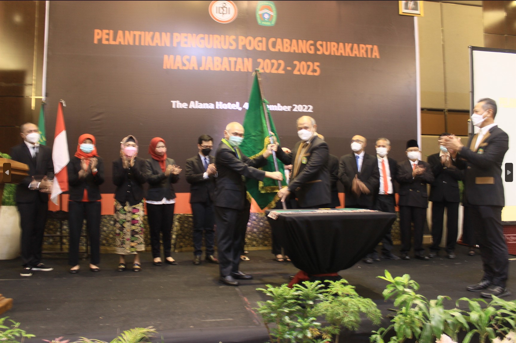 Pelantikan POGI Cabang Solo Periode 2022 -2025