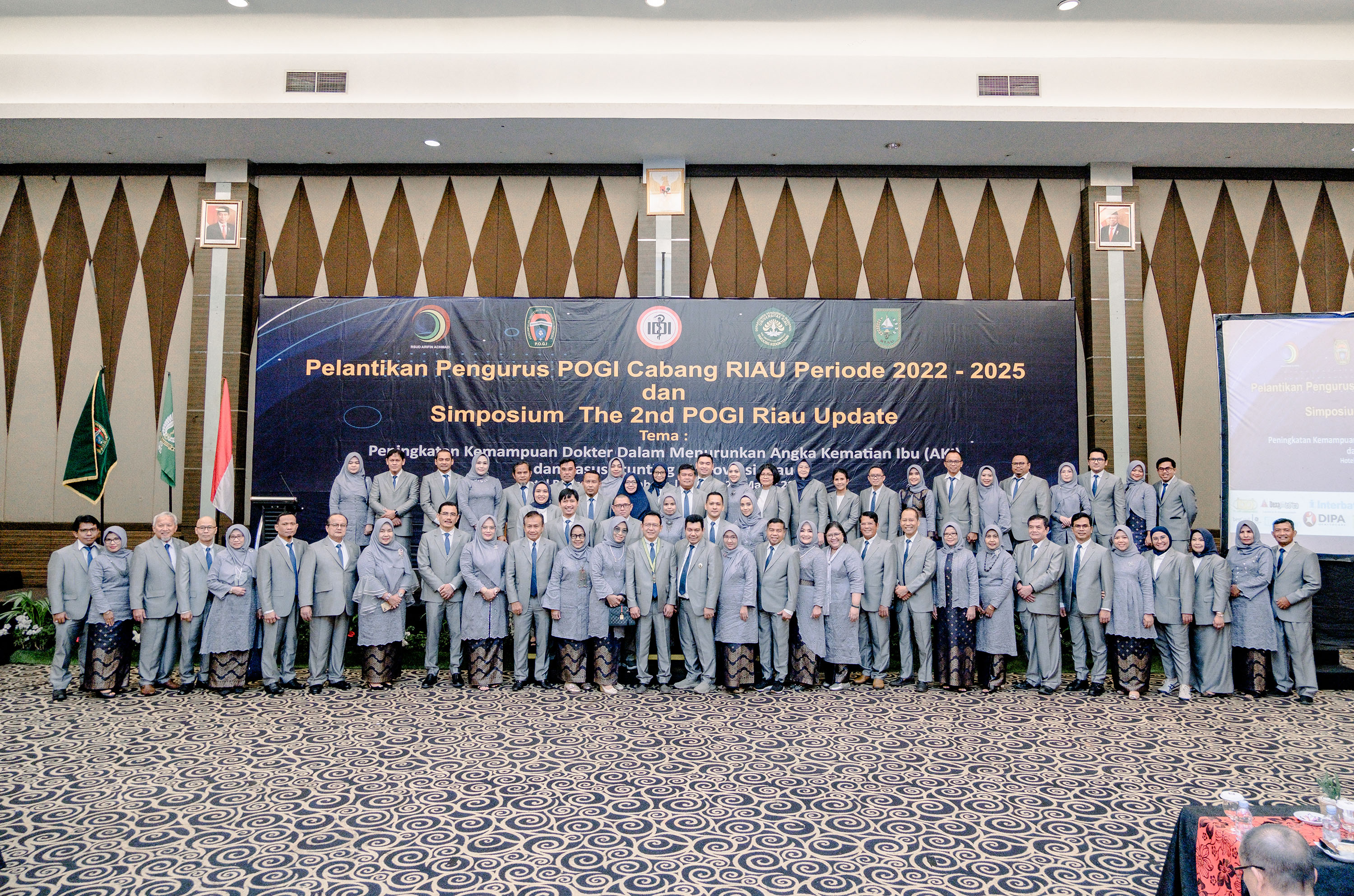 Pelantikan POGI Cabang Riau Periode 2022 -2025
